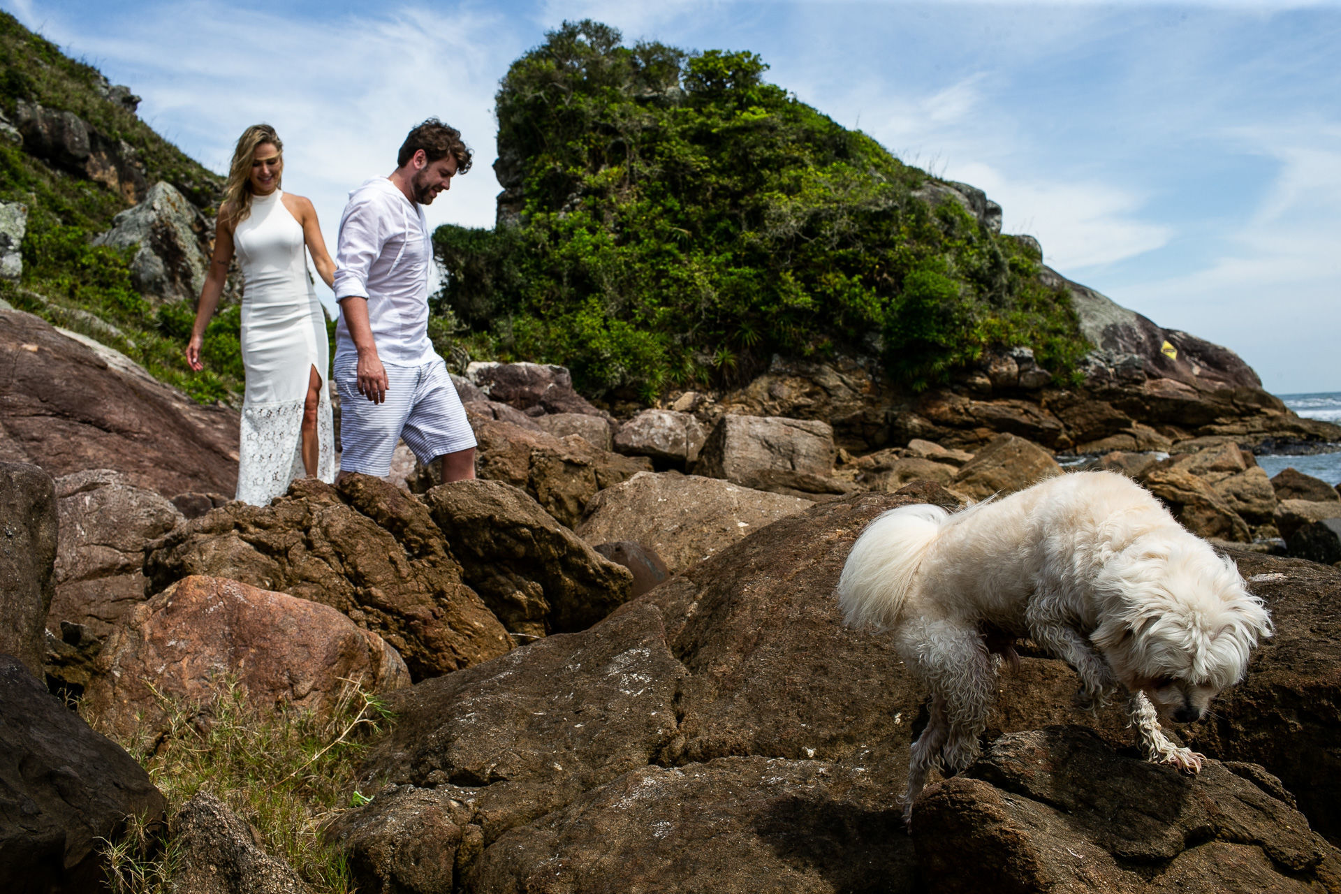 Foto Ensaio Thaty & Kaue :: Ilha do Mel - Pr - Imagem 10